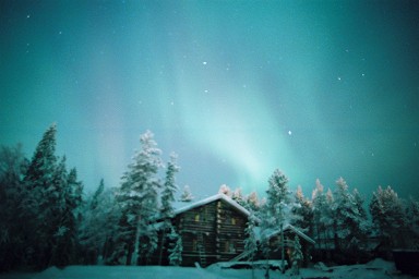 Northern Lights in Levi