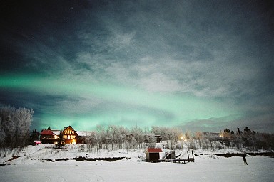 Northern Lights in Whitehorse