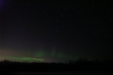 Northern Lights in Fort McMurray